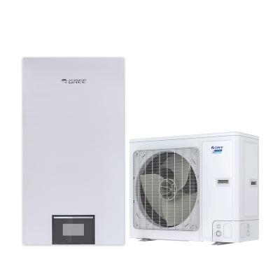 China Gree Air to Water Versati Split Heat Pump Air Conditioners R32 Inverter 10kW Cooling Heating Air to Water Air Conditioner for Swimming Pool for sale