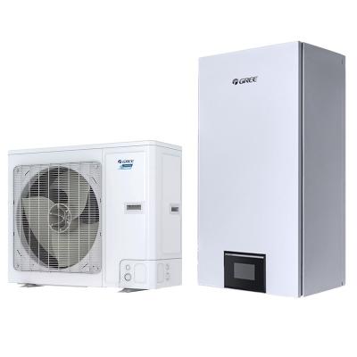 China Hotel Puremind Gree Split Cooling Heat Pump Air Conditioners R32 Heating 10kW Inverter Pompa Ciepla Heat Pump Air Conditioner For Swimming Pool for sale