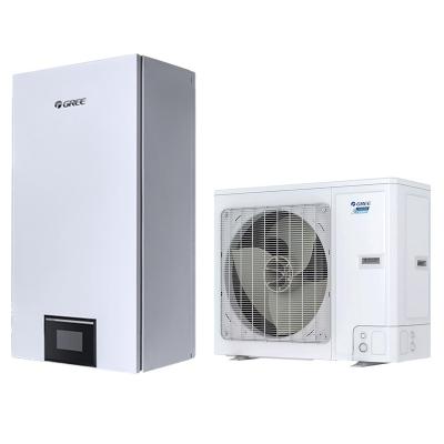 China Gree Air to Water Split Heat Pump Air Conditioners R32 Inverter 10kW Pompa Ciepla Cooling Heating Air Conditioner for Swimming Pool for sale