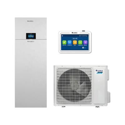 China Hotel Gree Generation 3 Heat Pump R32 Refrigerant Air To Water Air Conditioner For House Pool Water Heater 10kw 230V 50Hz for sale