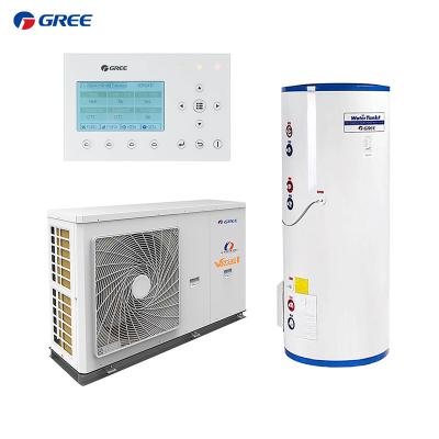 China High Quality Hotel Supplier R410A Gree All In 1 Multifunctional Heat Pump Heater Air Water To Water Heat Pump for sale