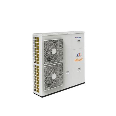 China Gree 14kW Residential Air To Water Type Heat Pump Air Source Swimming Pool Water Heater AC Hotel Units Monobloc R410a for sale