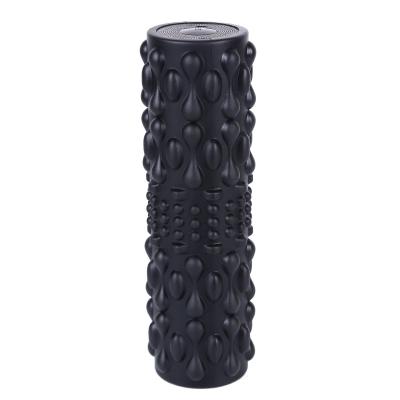 China High density high quality vibrating yoga fitness body muscle relax use electric massage foam roller. for sale