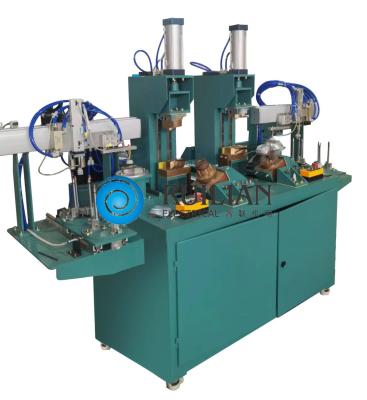 China Automatic Fan Blade Double Station Nut Spot Welding Machine 100KVA for sale