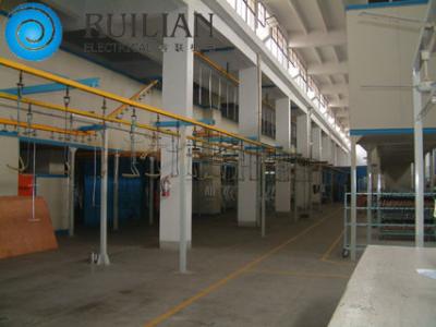 Cina Sospensione che trasporta la linea di produzione della pittura di spruzzo attrezzature 120KW della verniciatura a spruzzo in vendita