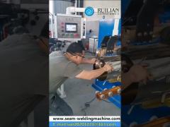 Tin Plated Sheet Metal Resistance Seam Welding Machine 9m/Min