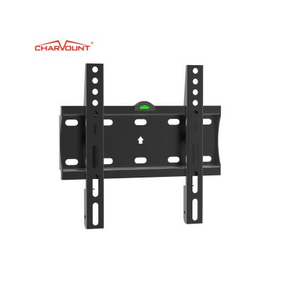 China Cold Rolled Steel Charmount Sliding Max VESA 200*200mm LCD Fixed TV Bracket Wall Mount for sale