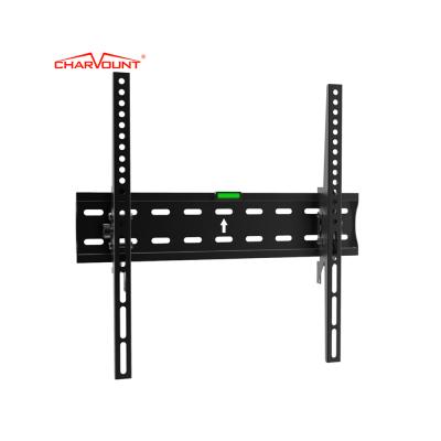 China Cold Rolled Sliding Sliding Steel LCD Bracket Slim Mount Max VESA 400*400mm Flip Down Tv Holder Wall for sale