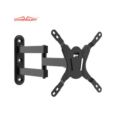 China Cold Rolled Steel Universal 180 Degree Swivel Max VESA 200*200mm Full Motion TV Wall Mount for sale