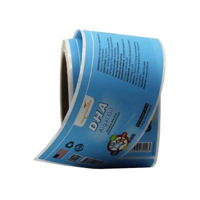 China Other Glossy Waterproof Self Adhesive Label For Canned /Food/Beer/Fruit Packaging Stickers Printed By HP Indigo 6900 Machine for sale