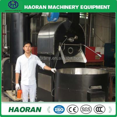 China HAORAN Stainless Steel Coffee Bean Roaster / 30 Kg Coffee Burner Machine for sale