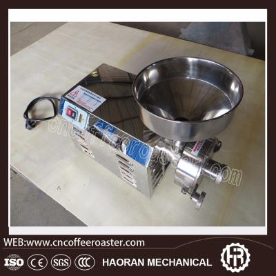 China Zhengzhou HAORAN Stainless Steel Coffee Grinder Machine for sale