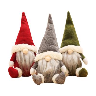 China Promotional Gifts/Nice Gift/Christmas Gift/Decoration/New Design Home No Face Gnome Rudolph Christmas Decoration Supplies Old Man Christmas Ornament for sale