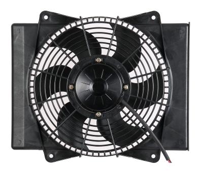 China JAC Truck Condenser With Electric Fans 12v ISUZ 700P Auto Car Radiator Fan Factory Other for sale