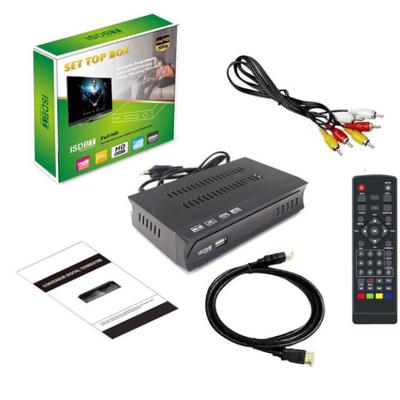 China Italy 2021 10bit With Box Scart DVB T2 Full HD 1080P Digital T2 Receiver OEM TV Terrestrial Set Top Box Hot Selling Isdbt ISDBT for sale