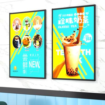 China High Brightness 9mm Thickness Aluminum Panel Alloy+glass Aluminum Advertising Led Light Box With Glass Panel for sale