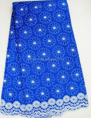 China High Quality Water Soluble Swiss Voile Lace In Switzerland With Swiss Voile Lace Fabric J566-1 for sale