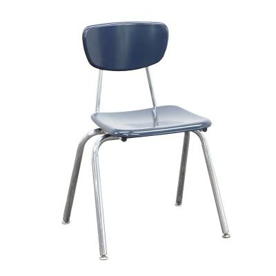 China Comfortable hard plastic school stacking chair for students for sale