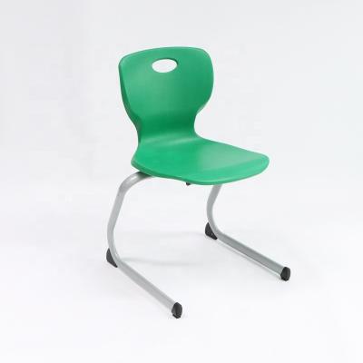 China Modern Classroom Furniture Middle High School Plastic Seat School Chair for sale