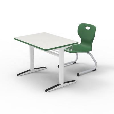 China modern school desk and chair for high school for sale