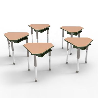 China Modern School Desk Trapeze Set Chair Frame for sale