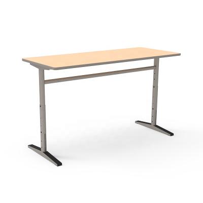 China Modern Furniture Classroom College High Student Desk And Chair for sale