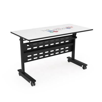 China Modern Recommend School Furniture Dry Erase Marker Board Desk With Stand School Table for sale