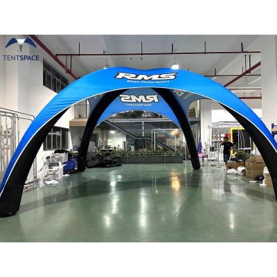 China Water proof Factory direct sale personalized waterproof inflatable trade show tent customized oxford X air tube canopy for outdoor events for sale