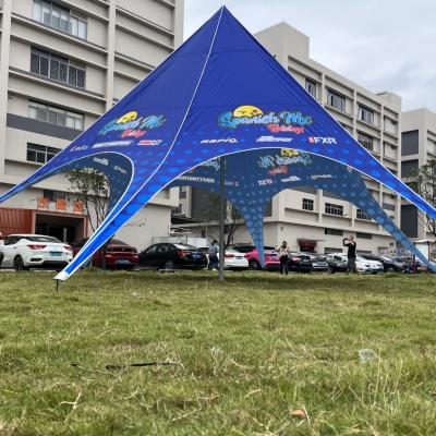 China UV Resistance Star shade marquee tent for outdoor events exhibition trade show for sale camping star tent for sale