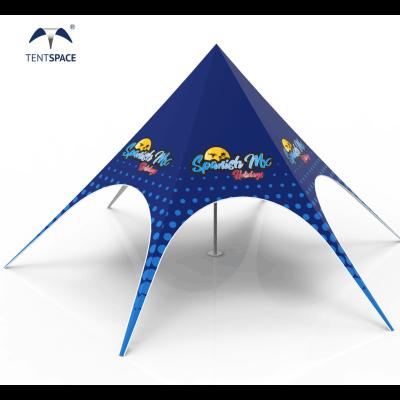 China UV Resistance Star shaped tents spider tent for events outdoor trade show exhibition party car racing event for sale