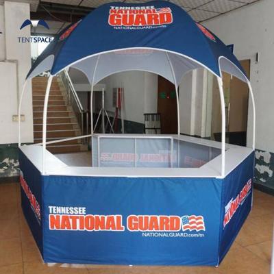 China Advertising CMYK Color marquee tent wedding PU coating rain cover tent UV-proof tent dome for Promotion Activities for sale