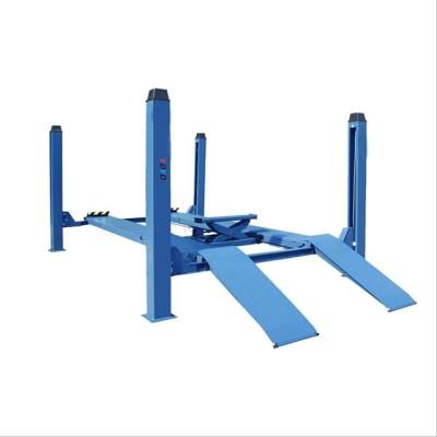 China 4.0Tons 4 Post Car Lift Car Workshop Equipment Car Lift Four Post Mechanical Lift 4000/5000kg for sale