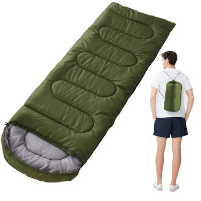 China Camping Activity Outdoor Envelope Camping Sleeping Bag Mountaineering Training Lunch Break All-season Adult Ultra Light Sleeping Bag for sale