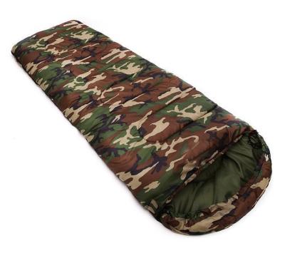 China Lightweight Wholesale Outdoor Camping Thickened Adult Hollow Cotton Winter Envelope Sleeping Bag Winter for sale