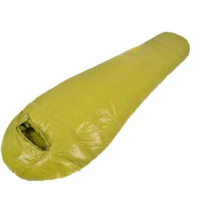 China Mummy Adult mummy sleeping bag filled with 1kg duck down, thickened and windproof, winter outdoor camping sleeping bag for sale