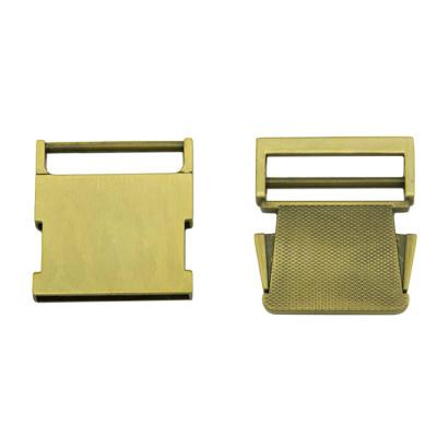 China Fasion Fashion 43*65mm Bag Lock Hardware Accessories Gold Zinc Alloy Twist Lock For Handbag Satchel for sale