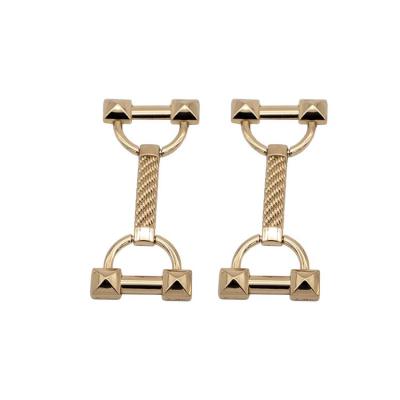 China Shoe Buckle Free Sample Colored Unique Design Factory Custom Zinc Alloy Shoe Buckle for sale