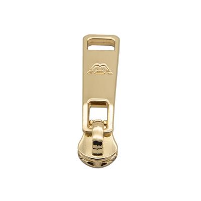 China Custom High Quality Metal Nickel Free Metal Zipper Puller Gold Zipper Puller Zipper Puller For Luggage Jackets Backpack Boots Pinch Coat for sale