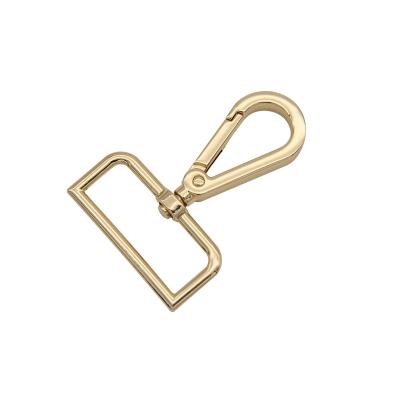 China Wholesale Custom Metal Snap Buckle Spring Hook Bag Swivel Fasion Hardware Snap Hook For Handbag for sale