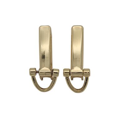 China Fasion Wholesale Price Hardware Accessories Gold Buckle Handbags Connector Zinc Alloy Buckle for sale