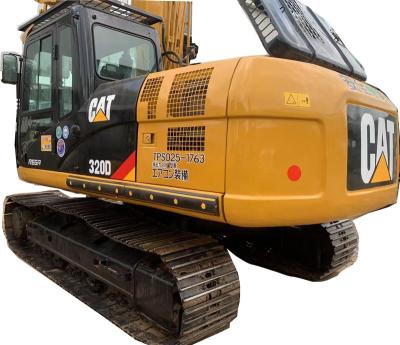 China Heavy Duty Equipment Japan Caterpillar Used Excavator 320d Cat 20 Ton 320dl Hydraulic Tracked Earth Moving Machinery For Sale - 1MÂ ³ for sale