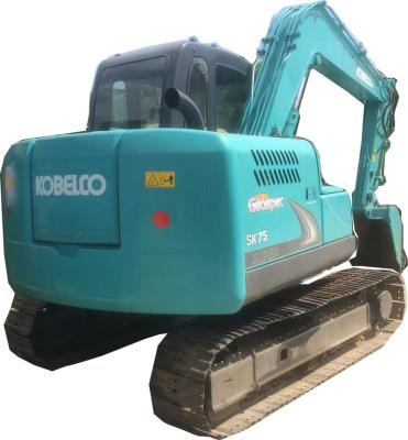 China Used Kobelco SK75 Excavator, Used Cheap Kobelco Excavator SK75 For Sale 0.75mÂ ³ for sale