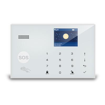 China Tuya TFT Screen Wifi GSM Home Burglar Security Alarm System Motion Detector App Control RL-G30 Alarm for sale