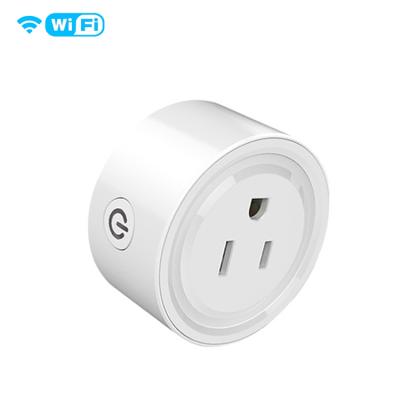 China Alexa Wifi Remote Control Tuya Home Power Mini Electrical 10a 220v Smart Plug Auto Smart Home Radio EU UK Wifi US Wall Outlet for sale