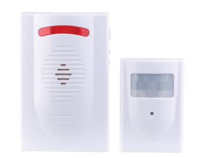 China PIR Motion Sensor Wireless Doorbell Driveway Patrol Infrared PIR Motion Sensor Wireless Alarm Door Entry Doorbell for sale