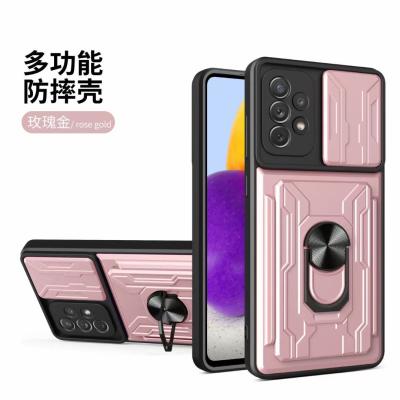 China Shockproof Phone Case 2022 Years Latest Shockproof Design With Ring Holder Phone Case With Camera Protection For Samsung S22 Ultra for sale