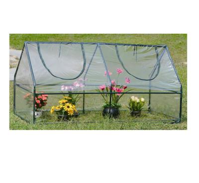 China Amazon Easily Assembled Hot Selling Portable Mini Green House for Indoor Outdoor with PVC PE Cover for sale