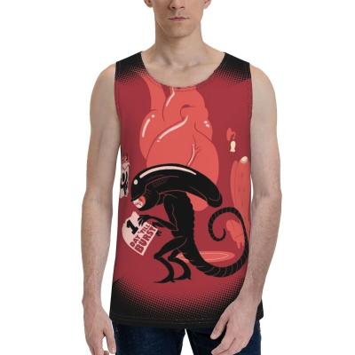 China QUICK DRY movie designer T-shirts foreign sports invest T-shirts printing fitness training sports T-shirt designs men's vest for sale