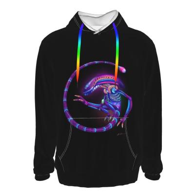 China Wholesale Anti-wrinkle 3D Alien Sweatshirt Fully Customized Men's Pullover Hoodie Apparel for sale