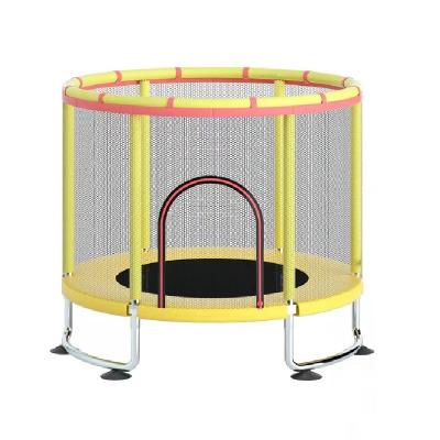 China With Outdoor OEM Customized Protective Net Logo Time Packing School Color Of Kids Colorful Trampoline Park Design Garden Trampoline Cotton Set for sale